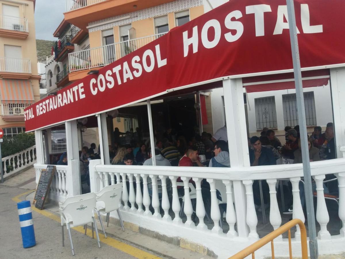 Hostal Costa Sol Castell de Ferro Exterior foto